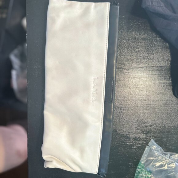 L.A.M.B. Rare White Leather Folding Clutch Wallet - Picture 6 of 6